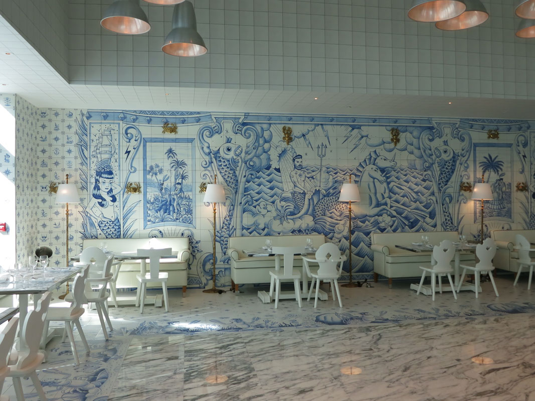 Azulejos para restaurante Bazaar Mar by José Andrés (Miami)