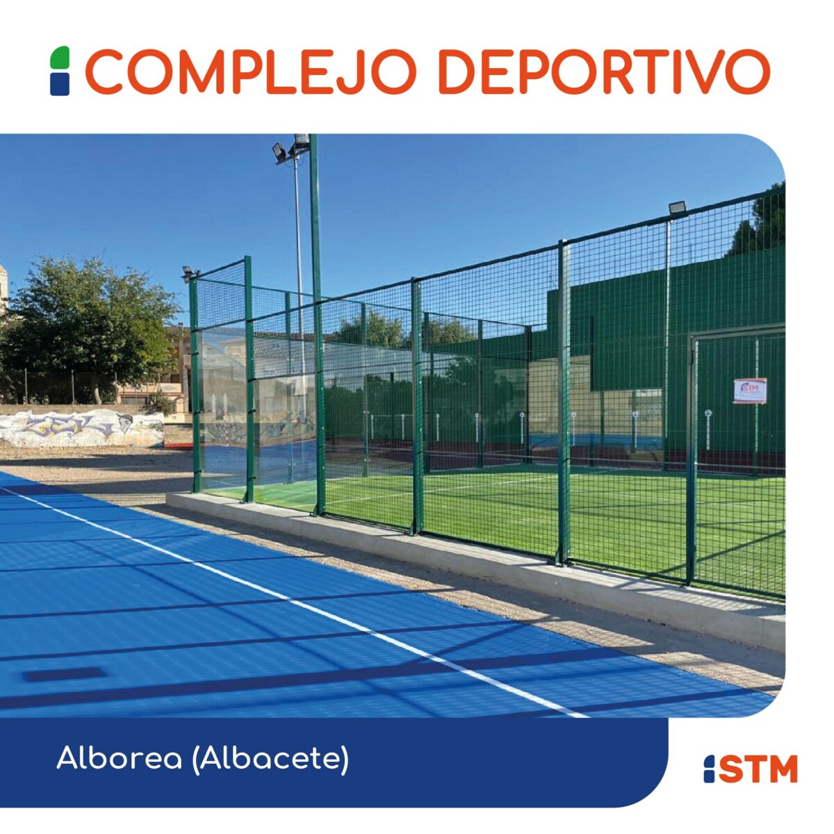 Rehabilitación Pista Complejo Deportivo de Alborea